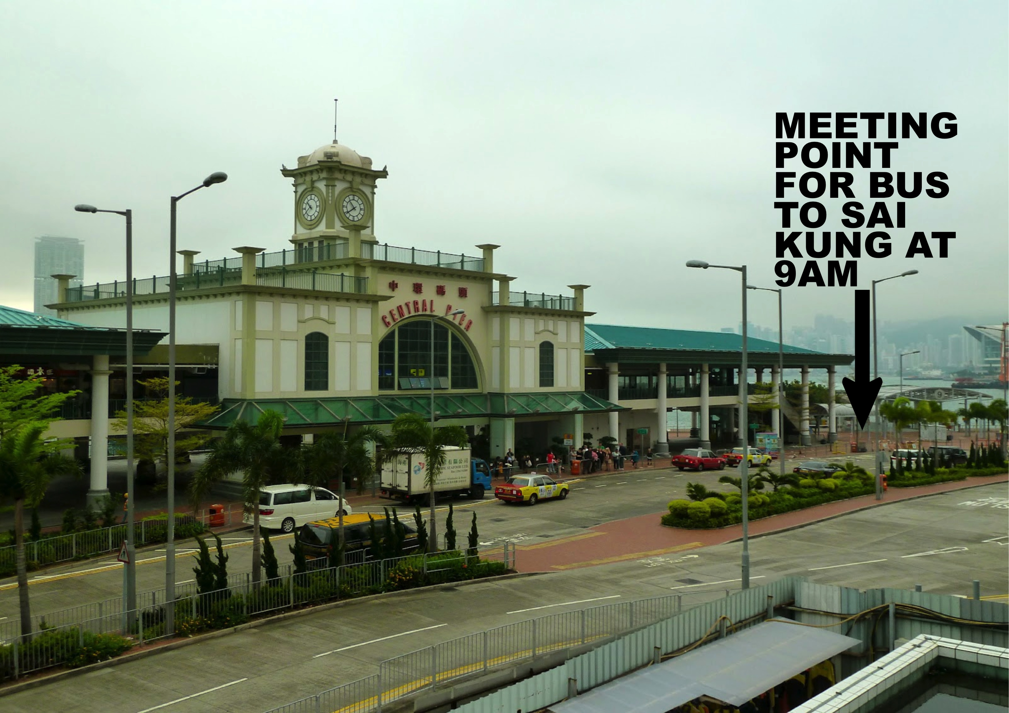 Central Pier No.9 With Meeting Point